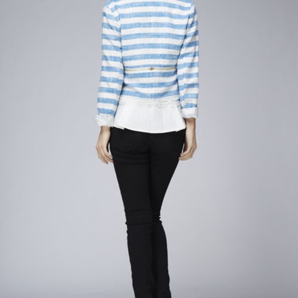 ZIPPER CROP JACKET - Picture 4 of 5